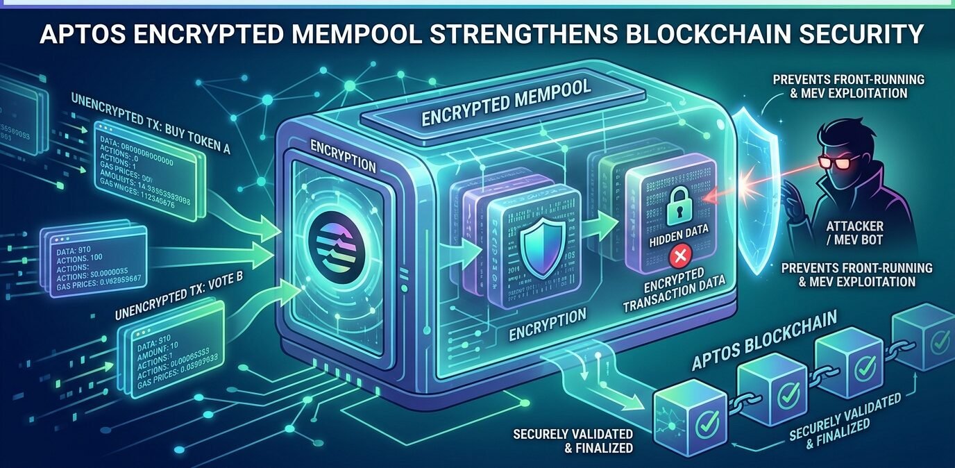 Aptos Encrypted Mempool Strengthens Blockchain Security