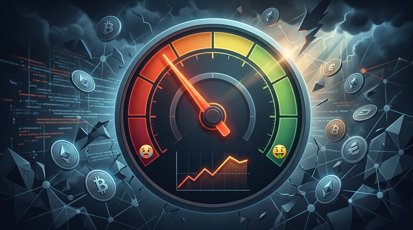 Crypto Fear and Greed Index Rises but Fear Remains