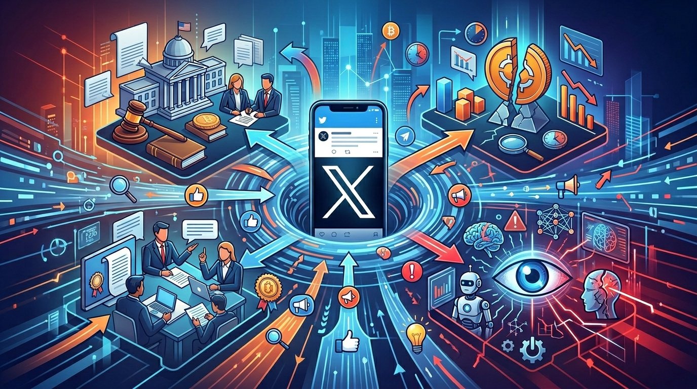 Crypto’s X Feed Drives Policy, Halving and AI Panic
