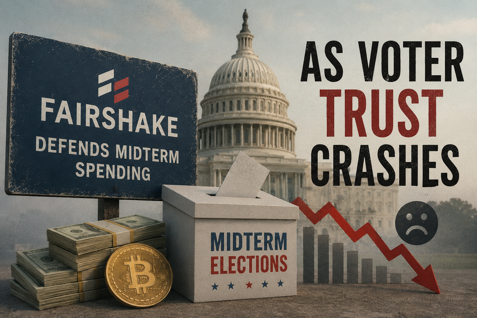 Fairshake Midterm Spending Faces Voter Trust Crisis
