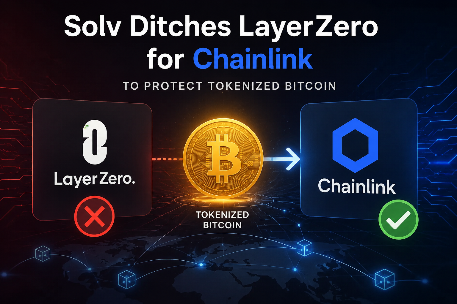 Solv Replaces LayerZero With Chainlink for Safer Bitcoin